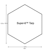 Super 6 タープ ポールセット