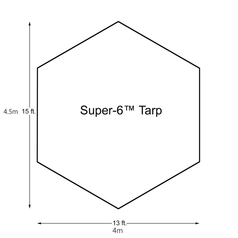 Super 6 タープ ポールセット